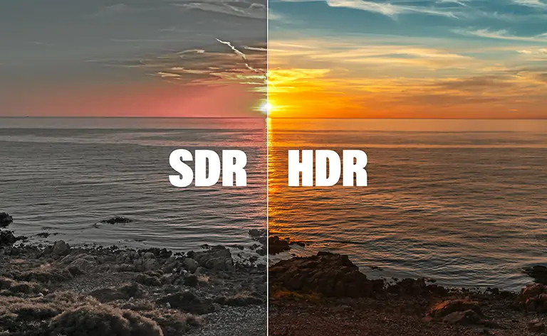 تفاوت HDR و SDR
