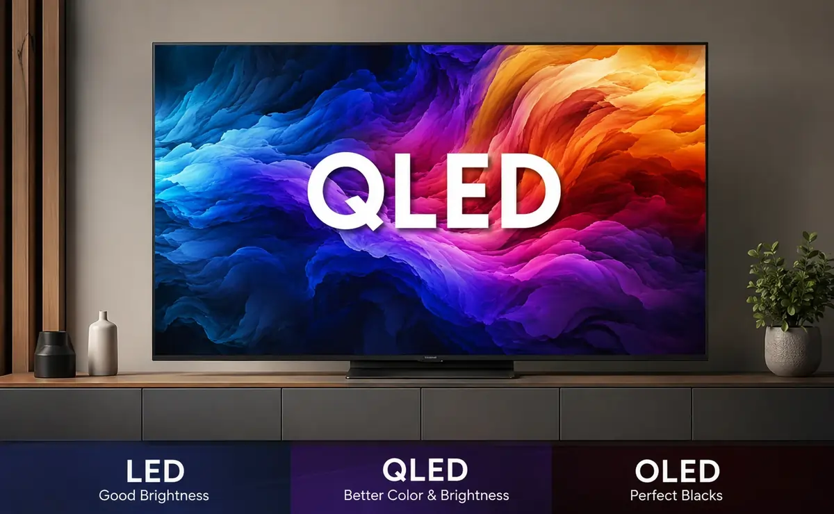 تلویزیون QLED چیست؟