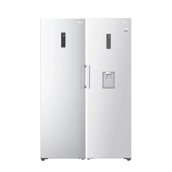 یخچال فریزر دوقلو ال جی استیل مدل GC-F411EQDM و GC-B414EQFM
