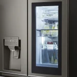 یخچال ساید بای ساید چهار درب مشکی ال جی مدل GR-X24FMKBL