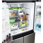 یخچال ساید بای ساید چهار درب مشکی ال جی مدل GR-X24FMKBL