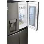 یخچال ساید بای ساید چهار درب مشکی ال جی مدل GR-X24FMKBL