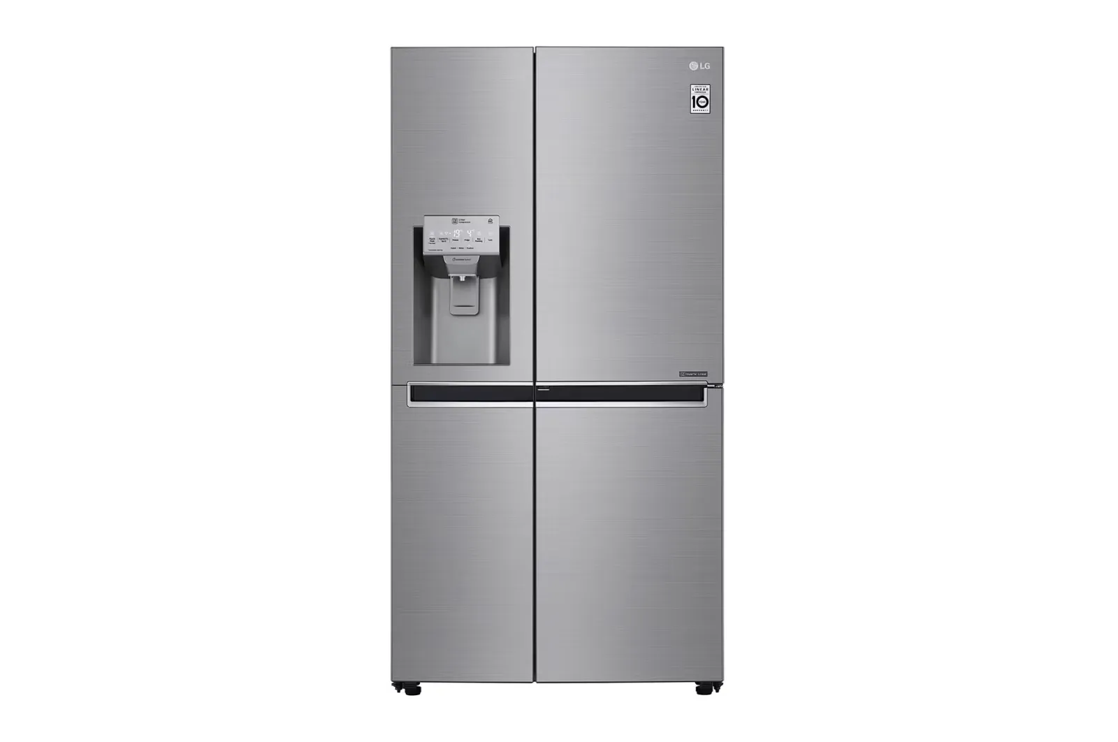 یخچال-ساید-بای-ساید-سه-درب-ال-جی-استیل-GR-J267SLSS1 یخچال ساید بای ساید سه درب ال جی استیل مدل GR-J267SLSS