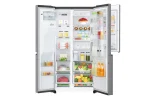 یخچال ساید بای ساید سه درب ال جی استیل مدل GR-J267SLSS