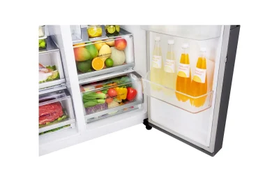 یخچال ساید بای ساید سه درب ال جی استیل مدل GR-J267SLSS