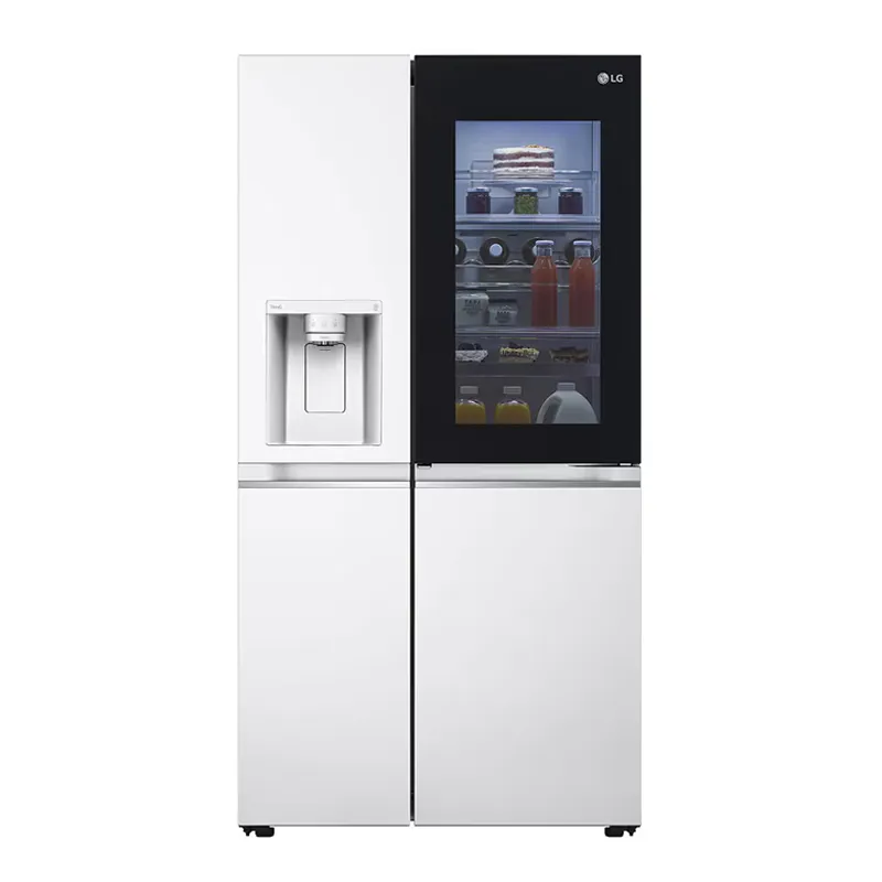 یخچال ساید بای ساید سه درب ال جی سفید مدل GR-X267CQVV