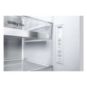 یخچال ساید بای ساید سه درب ال جی سفید مدل GR-X267CQVV