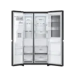 یخچال ساید بای ساید سه درب ال جی مشکی مدل GCX-287TVB