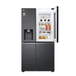 یخچال ساید بای ساید سه درب ال جی مشکی مدل GCX-287TVB