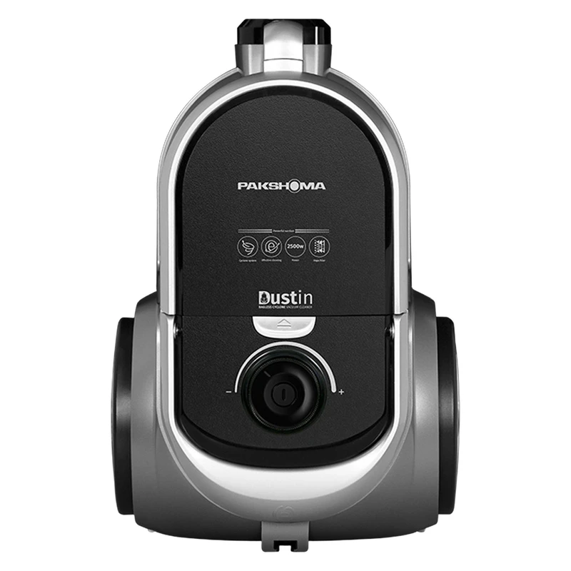 جاروبرقی ۲۵۰۰ وات پاکشوما سری Dustin طوسی مدل PVC5015G