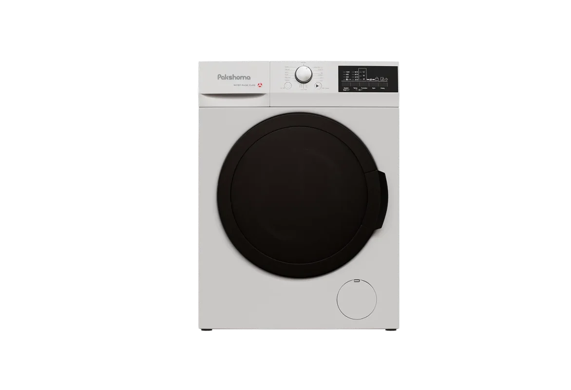 ماشین لباسشویی پاکشوما 7 کیلویی سفید سری i مدل I7W