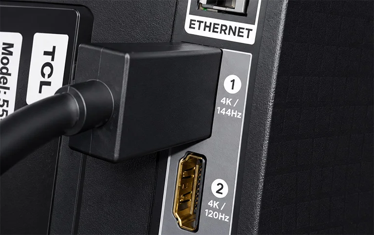HDMI 2.1 برای اجرای 4K با نرخ ۱۲۰ و 144 هرتز در تلویزیون