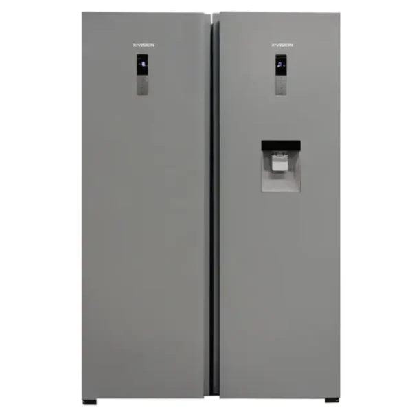 یخچال و فریزر دوقلو ایکس ویژن مدل KTR630/KTF630-ASD نقره ای